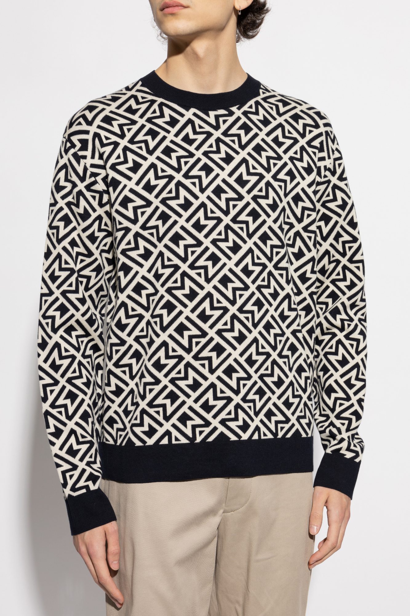 Moncler Sweater with pattern | Men's Clothing | Vitkac